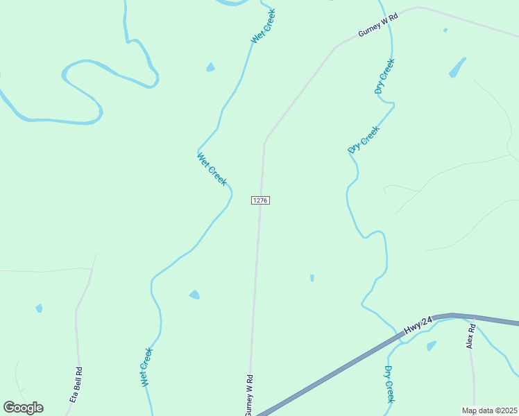 map of restaurants, bars, coffee shops, grocery stores, and more near Gurney West Road in Moore County