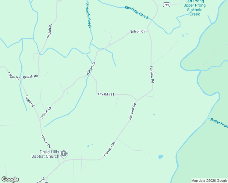 map of restaurants, bars, coffee shops, grocery stores, and more near 180 Cty Road 731 in Tellico Plains