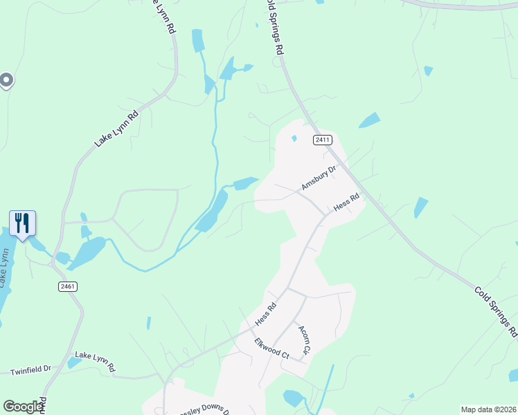 map of restaurants, bars, coffee shops, grocery stores, and more near 3821 Amsbury Drive in Concord