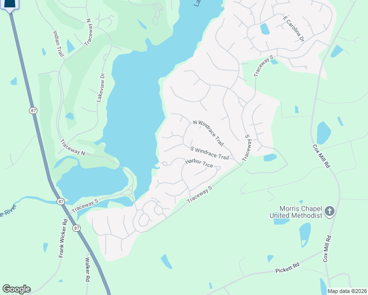 map of restaurants, bars, coffee shops, grocery stores, and more near 921 South Windrace Trail in Sanford