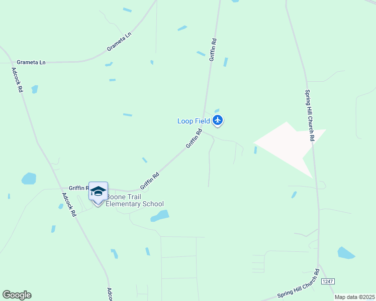 map of restaurants, bars, coffee shops, grocery stores, and more near 889 Griffin Road in Lillington