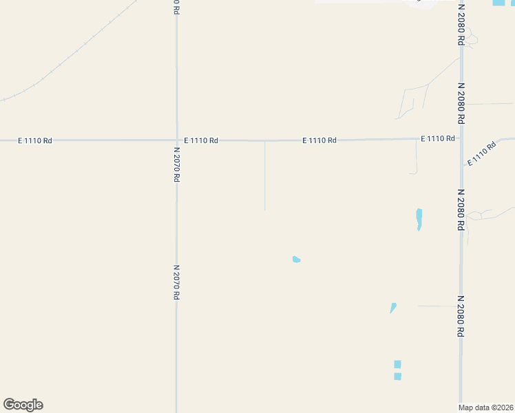 map of restaurants, bars, coffee shops, grocery stores, and more near 11123 North 2073 Road in Canute