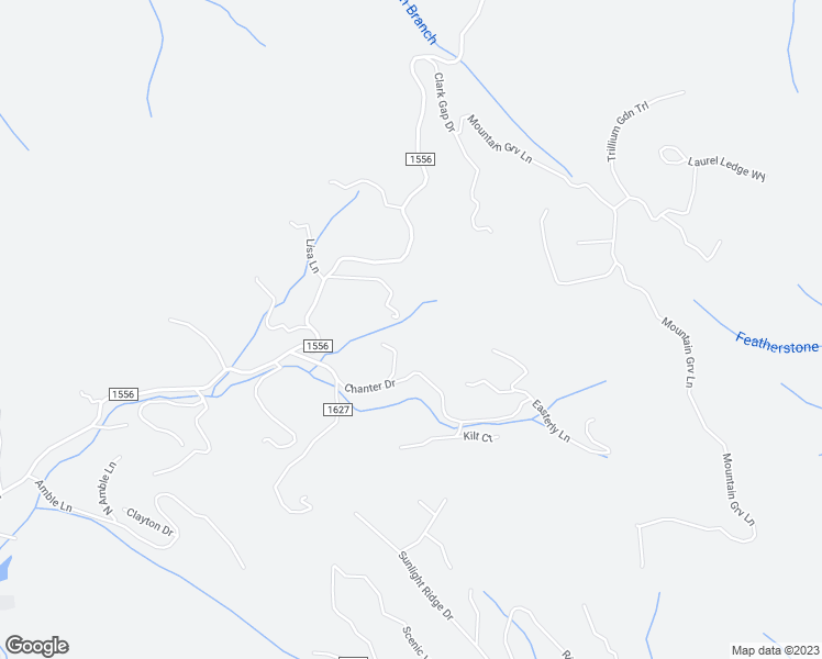 map of restaurants, bars, coffee shops, grocery stores, and more near 8 Bards Lane in Fletcher