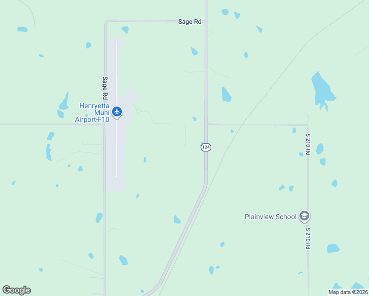 map of restaurants, bars, coffee shops, grocery stores, and more near 10390 Loblolly Road in Henryetta