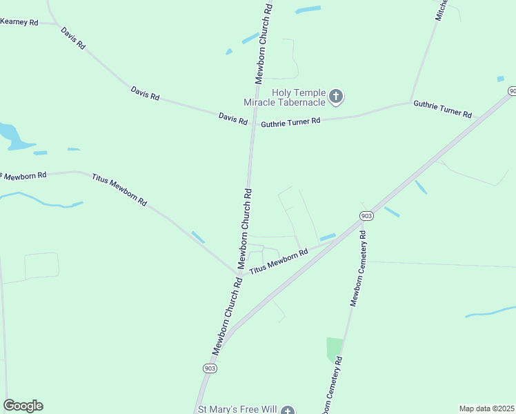 map of restaurants, bars, coffee shops, grocery stores, and more near 2637 Mewborn Church Rd in Snow Hill