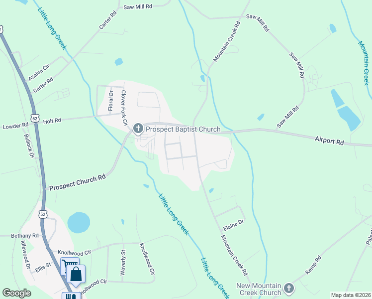 map of restaurants, bars, coffee shops, grocery stores, and more near 2810 Silvers Lane in Albemarle