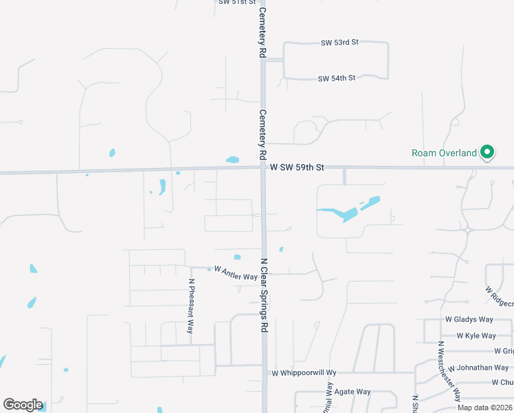 map of restaurants, bars, coffee shops, grocery stores, and more near 1712 West Blake Way in Mustang