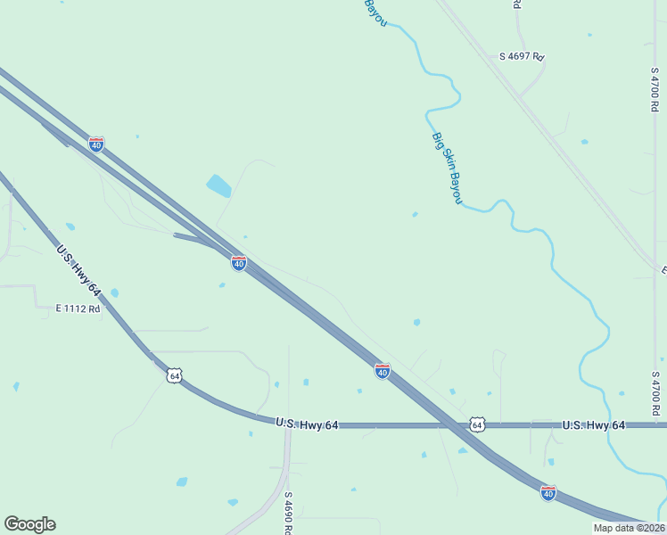map of restaurants, bars, coffee shops, grocery stores, and more near East 1105 Road in Gans