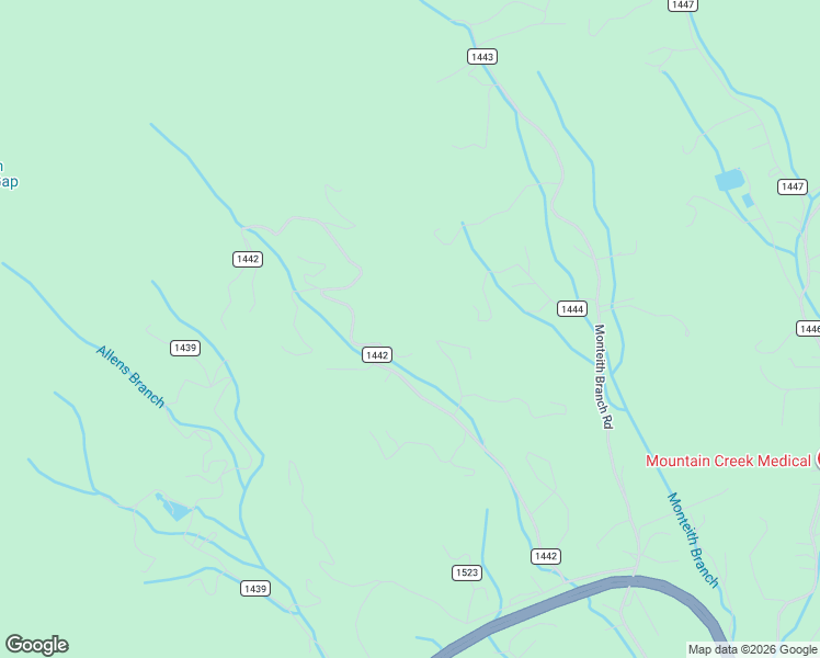 map of restaurants, bars, coffee shops, grocery stores, and more near 800 Kitchens Branch Road in Sylva