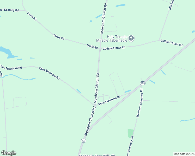 map of restaurants, bars, coffee shops, grocery stores, and more near 2637 Mewborn Church Rd in Snow Hill