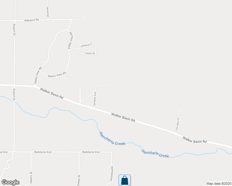 map of restaurants, bars, coffee shops, grocery stores, and more near 19211 Walker Basin Road in Kern County