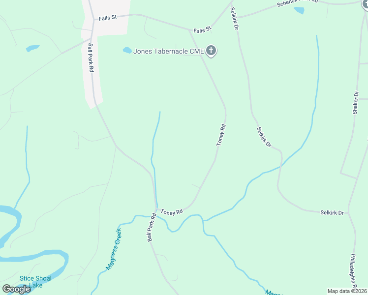 map of restaurants, bars, coffee shops, grocery stores, and more near 2801 Toney Road in Lawndale