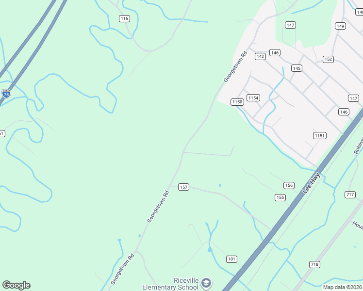 map of restaurants, bars, coffee shops, grocery stores, and more near 546 County Road 135 in Riceville