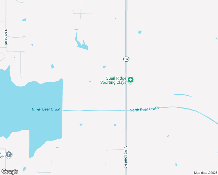 map of restaurants, bars, coffee shops, grocery stores, and more near 2364 South McLoud Road in McLoud