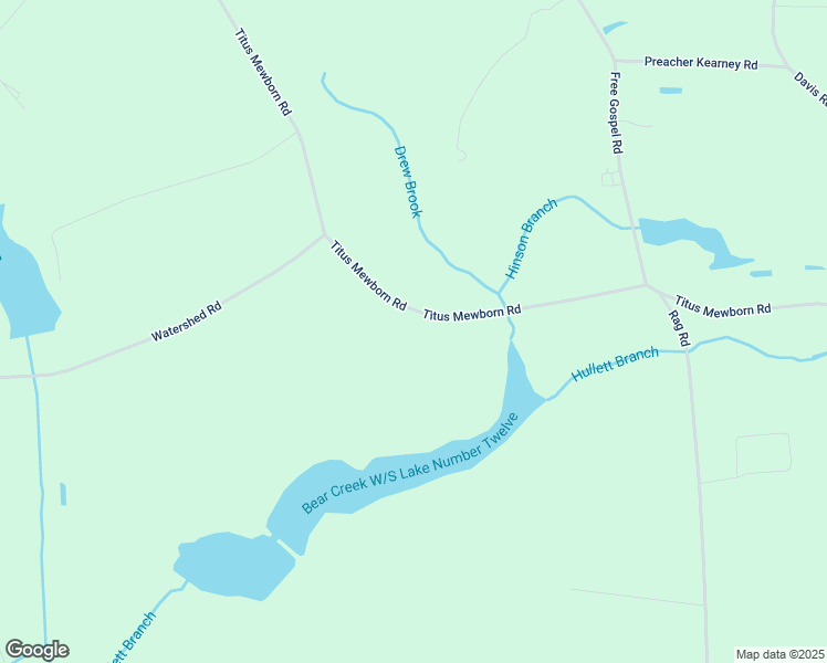 map of restaurants, bars, coffee shops, grocery stores, and more near 1945 Titus Mewborn Road in La Grange