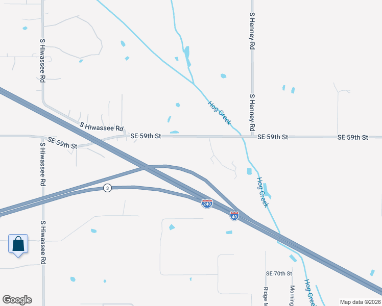 map of restaurants, bars, coffee shops, grocery stores, and more near 13700 Southeast 59th Street in Oklahoma City
