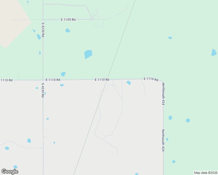 map of restaurants, bars, coffee shops, grocery stores, and more near 423582 East 1110 Road in Checotah