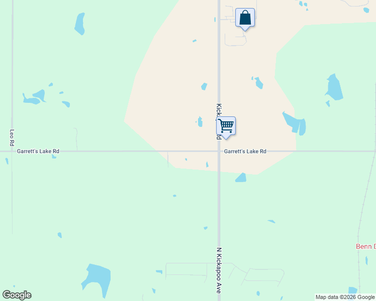 map of restaurants, bars, coffee shops, grocery stores, and more near 40800 Garrett's Lake Road in Shawnee