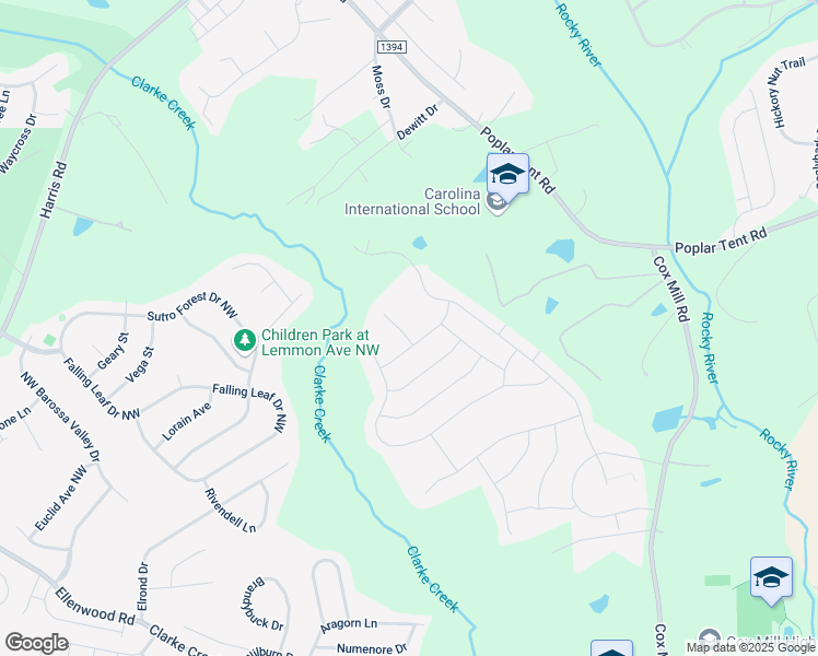 map of restaurants, bars, coffee shops, grocery stores, and more near 1148 Phallen Court in Concord
