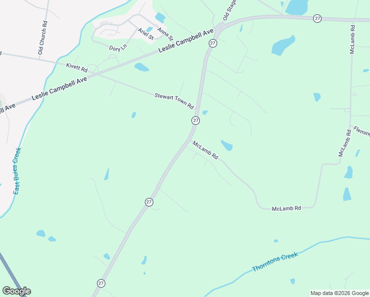map of restaurants, bars, coffee shops, grocery stores, and more near 10 Braddock Drive in Lillington