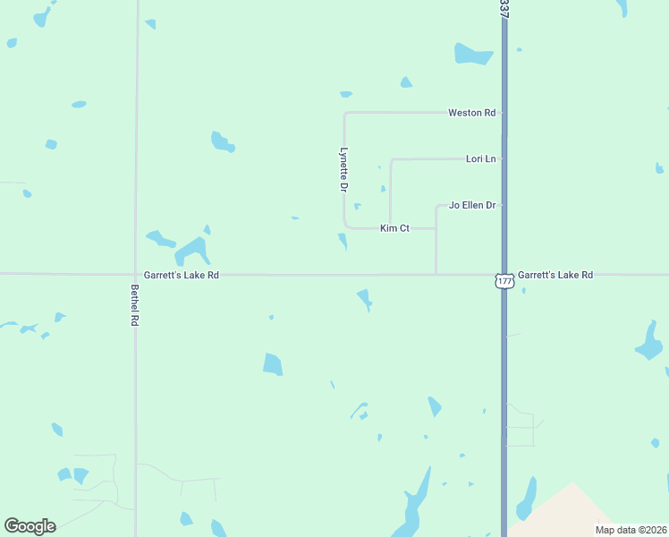 map of restaurants, bars, coffee shops, grocery stores, and more near 36420 Garrett's Lake Road in Shawnee