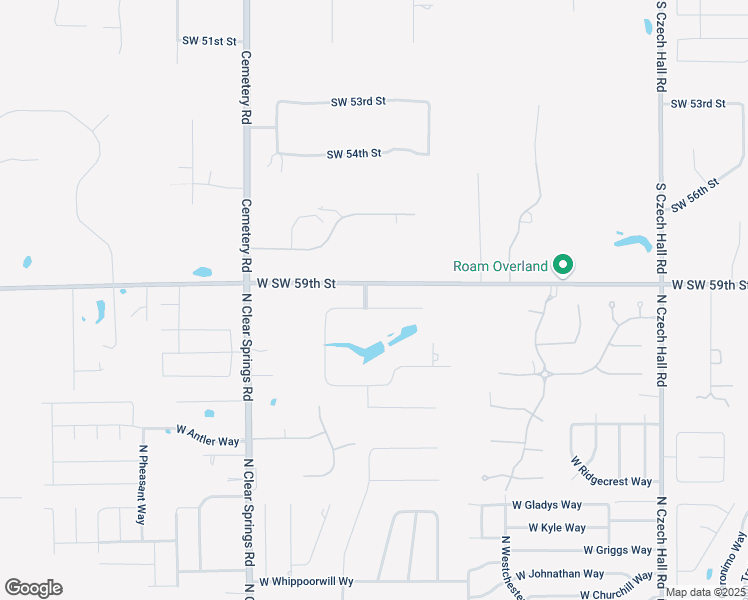 map of restaurants, bars, coffee shops, grocery stores, and more near 1409 Quail Lake Way in Mustang