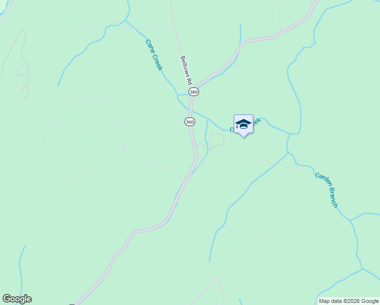 map of restaurants, bars, coffee shops, grocery stores, and more near 5854 Tennessee 360 in Tellico Plains