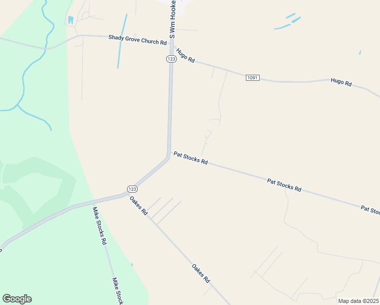 map of restaurants, bars, coffee shops, grocery stores, and more near 101 Pat Stocks Road in Hookerton