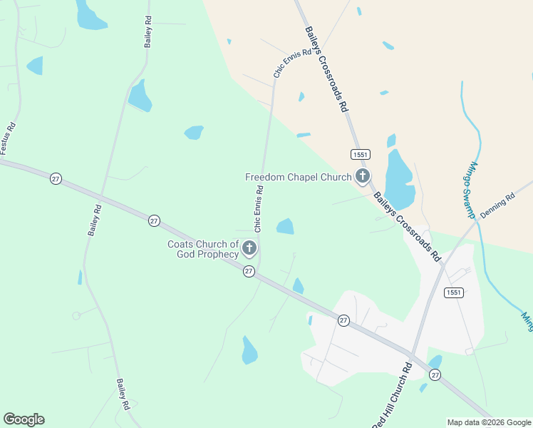 map of restaurants, bars, coffee shops, grocery stores, and more near 200 Chic Ennis Road in Coats