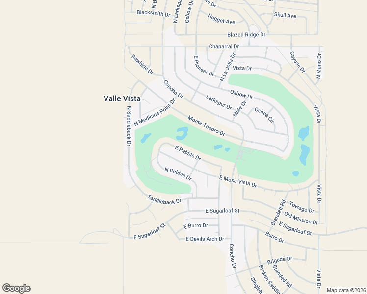 map of restaurants, bars, coffee shops, grocery stores, and more near 7871 East Pebble Drive in Kingman