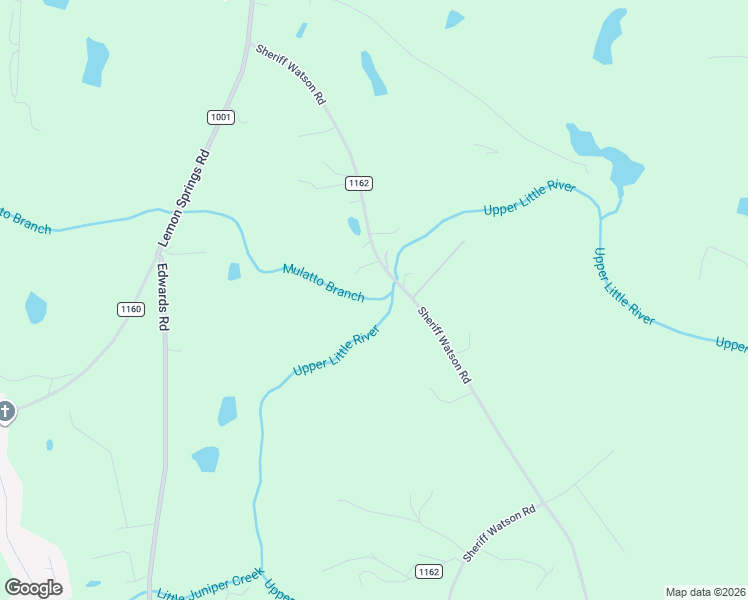 map of restaurants, bars, coffee shops, grocery stores, and more near 664 Sheriff Watson Road in Sanford