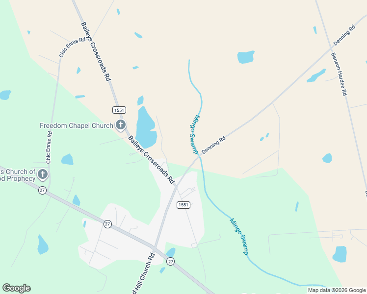map of restaurants, bars, coffee shops, grocery stores, and more near 6449 Red Hill Church Road in Benson
