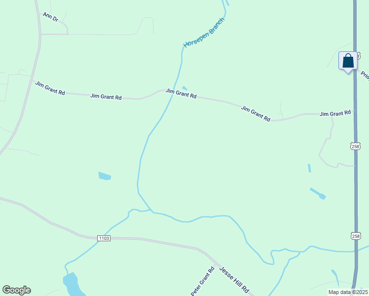 map of restaurants, bars, coffee shops, grocery stores, and more near 769 Jim Grant Road in Snow Hill