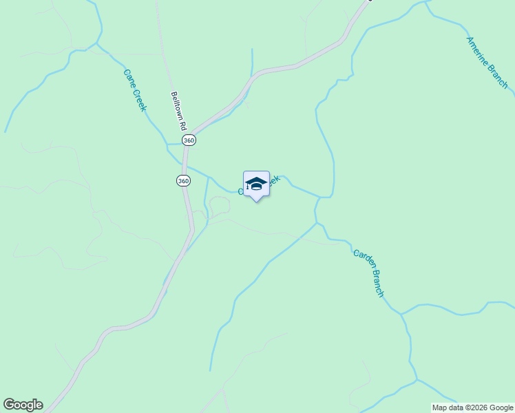 map of restaurants, bars, coffee shops, grocery stores, and more near 5865 Tennessee 360 in Tellico Plains