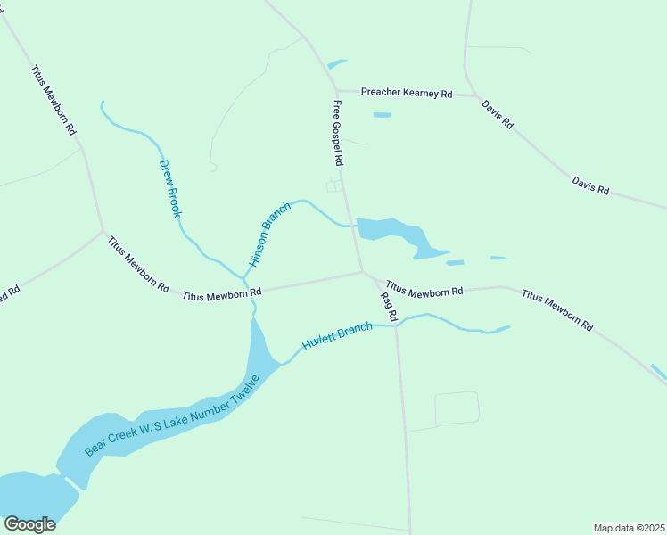 map of restaurants, bars, coffee shops, grocery stores, and more near 1508 Titus Mewborn Road in La Grange