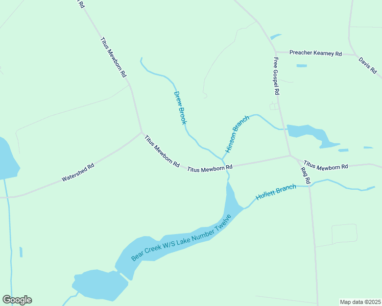 map of restaurants, bars, coffee shops, grocery stores, and more near 2028 Titus Mewborn Road in La Grange