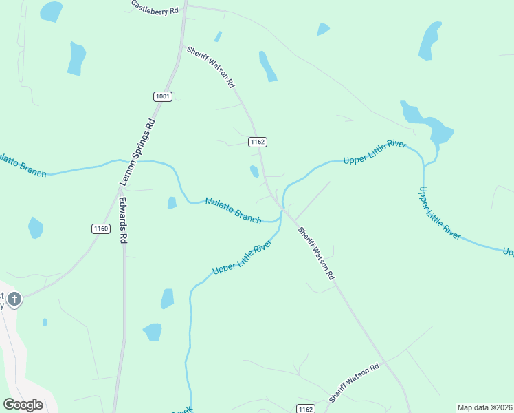 map of restaurants, bars, coffee shops, grocery stores, and more near 664 Sheriff Watson Road in Sanford