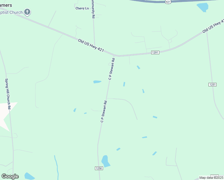 map of restaurants, bars, coffee shops, grocery stores, and more near 263 C P Stewart Road in Lillington