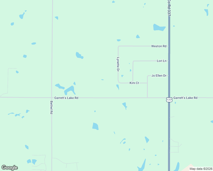 map of restaurants, bars, coffee shops, grocery stores, and more near 36420 Garrett's Lake Road in Shawnee