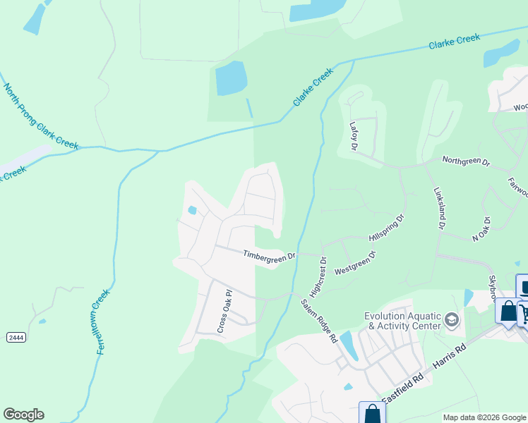 map of restaurants, bars, coffee shops, grocery stores, and more near 11343 Wescott Hill Drive in Huntersville