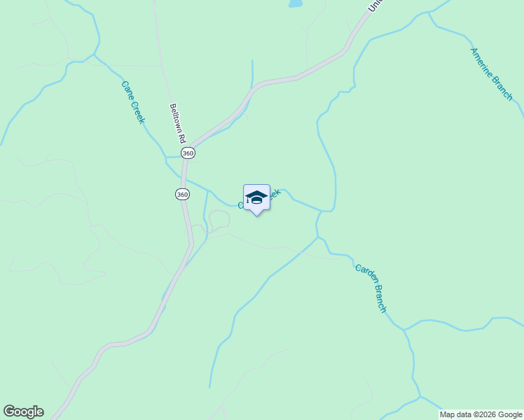 map of restaurants, bars, coffee shops, grocery stores, and more near 5865 Tennessee 360 in Tellico Plains