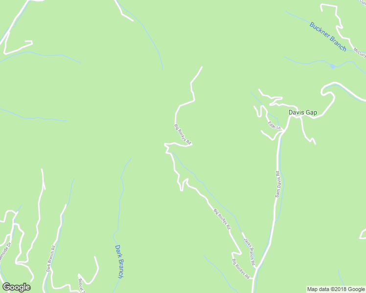 map of restaurants, bars, coffee shops, grocery stores, and more near 1260 Big Rockys Road in Bryson City