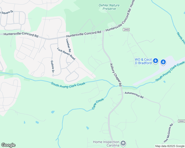 map of restaurants, bars, coffee shops, grocery stores, and more near 16923 Monocacy Boulevard in Huntersville