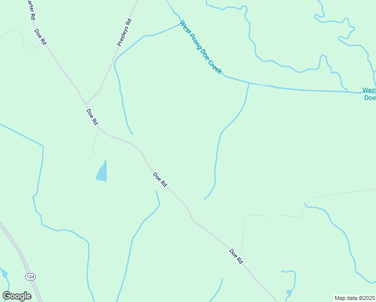 map of restaurants, bars, coffee shops, grocery stores, and more near 2090 Doe Road in Saltillo