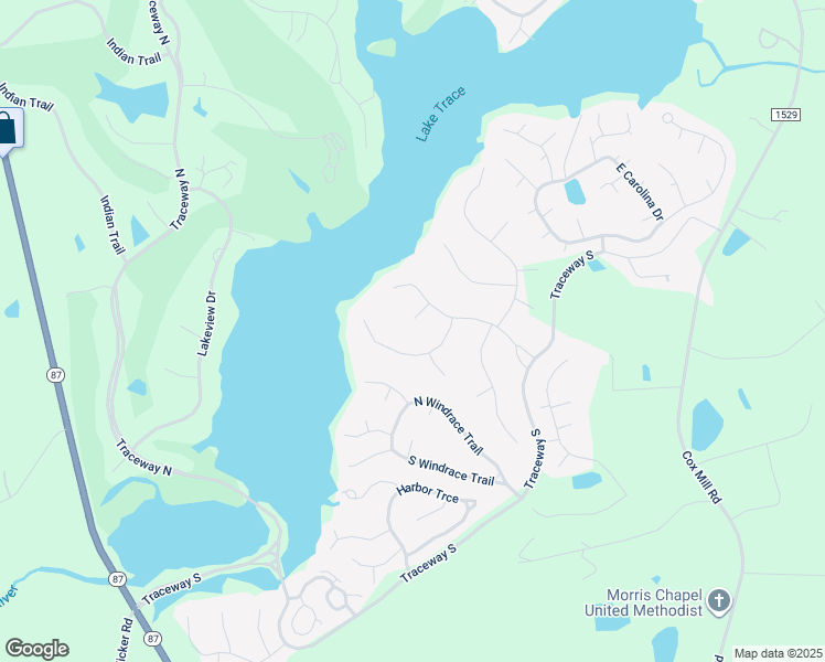 map of restaurants, bars, coffee shops, grocery stores, and more near 1105 Pineside Trail in Sanford