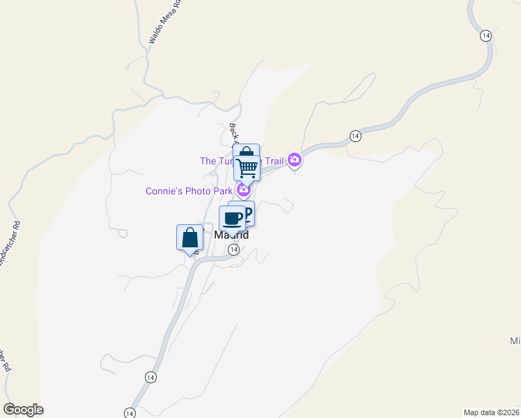 map of restaurants, bars, coffee shops, grocery stores, and more near 2 Bethlehem Hill Road in Los Cerrillos