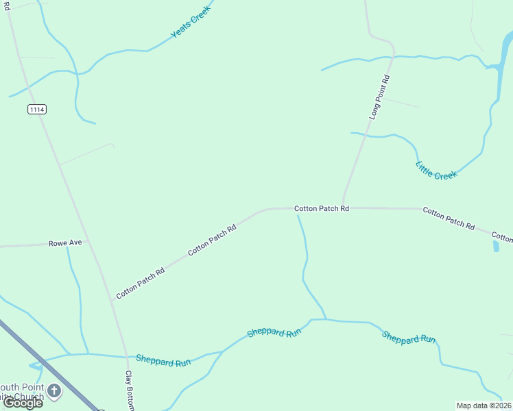 map of restaurants, bars, coffee shops, grocery stores, and more near 88 Cotton Patch Road in Chocowinity