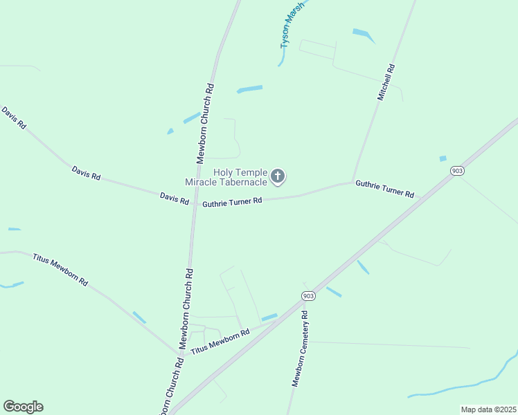 map of restaurants, bars, coffee shops, grocery stores, and more near 599 Guthrie Turner Road in Snow Hill
