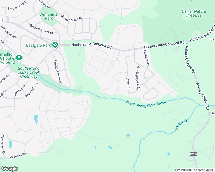map of restaurants, bars, coffee shops, grocery stores, and more near 12806 Vermillion Crossing Court in Huntersville
