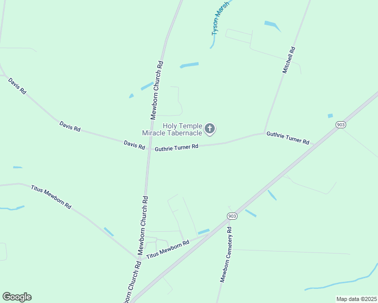 map of restaurants, bars, coffee shops, grocery stores, and more near 599 Guthrie Turner Road in Snow Hill